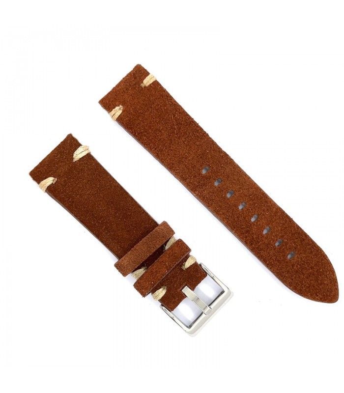 Huawei Armband Ref 417 – Nubuk, handgemacht – 20/22mm