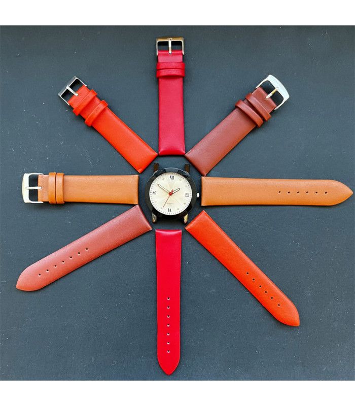 Leather watch strap compatible Huawei Watch GT, GT2, GT3 42mm. Model 301/20mm
