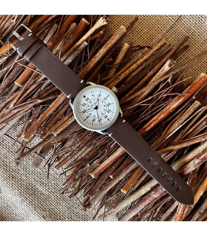 Lederarmband kompatibel mit Huawei Watch GT, GT2, GT3 42 mm. Modell 422/20 mm