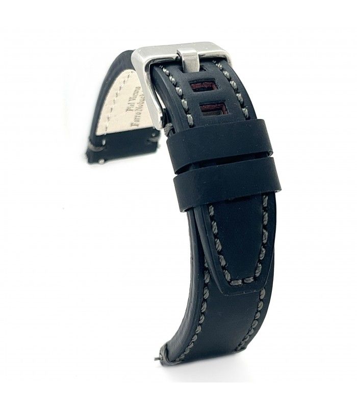 Lederarmband kompatibel mit Huawei Watch GT, GT2, GT3 42 mm. Modell 414/20 mm