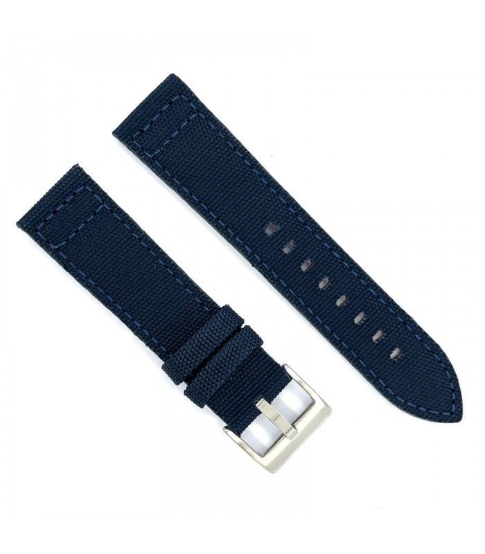 Pulseira de relógio de couro e tecido kevlar Ref 416