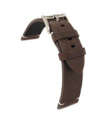 Correa de piel premium para reloj, Diloy 422