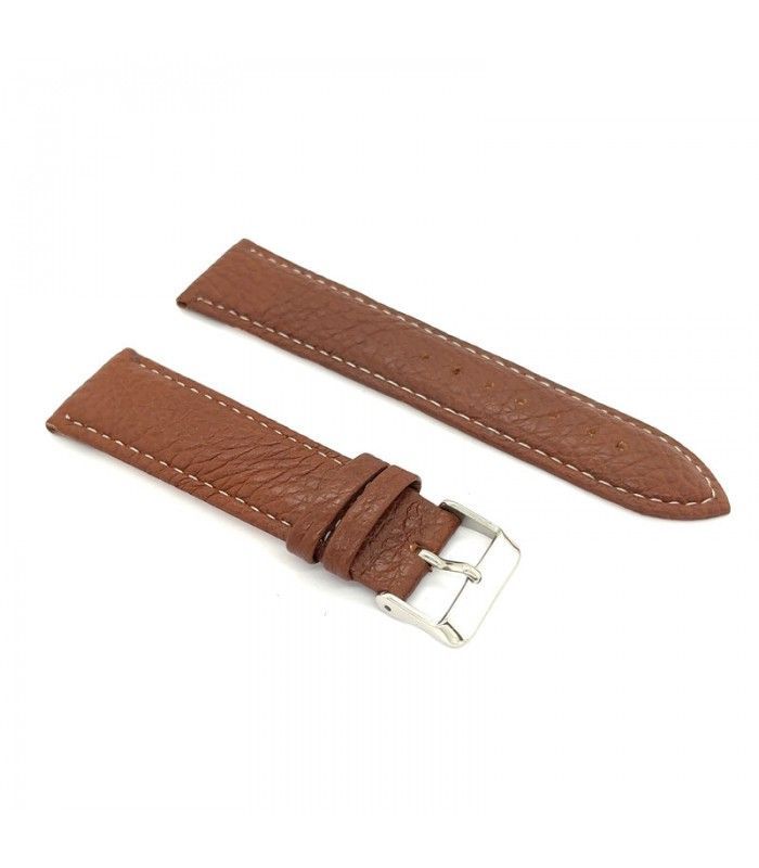 Leather watch strap compatible Amazfit Bip GTS GTR (42mm). Model P206/20mm