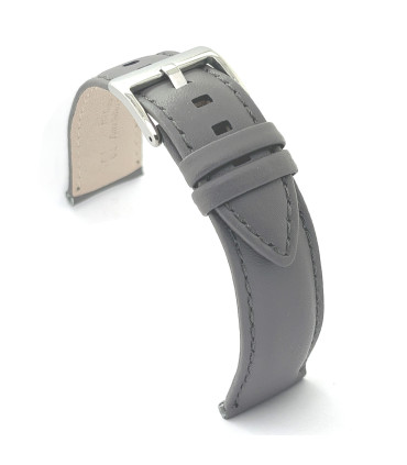 Leather watch strap compatible Amazfit Bip GTS GTR (42mm). Model 330/20mm