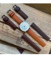 Leather watch strap compatible Garmin Venu, Vivoactive, Vivomove, Forerunner 55, Forerunner 245 (music). Model 367/20mm
