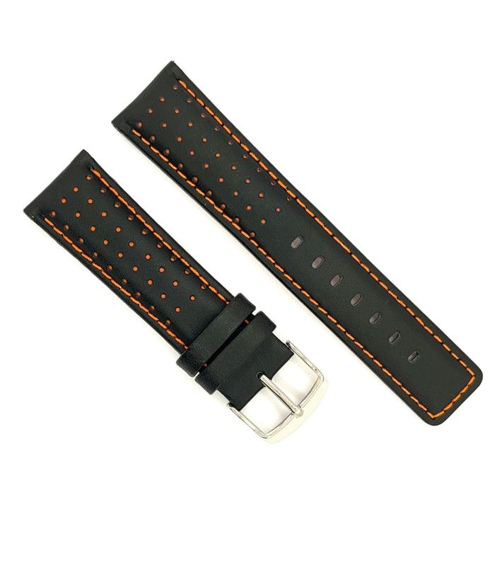 Lederarmband kompatibel mit Garmin Venu, Vivoactive, Vivomove, Forerunner 55, Forerunner 245 (music). Modell 367/20mm