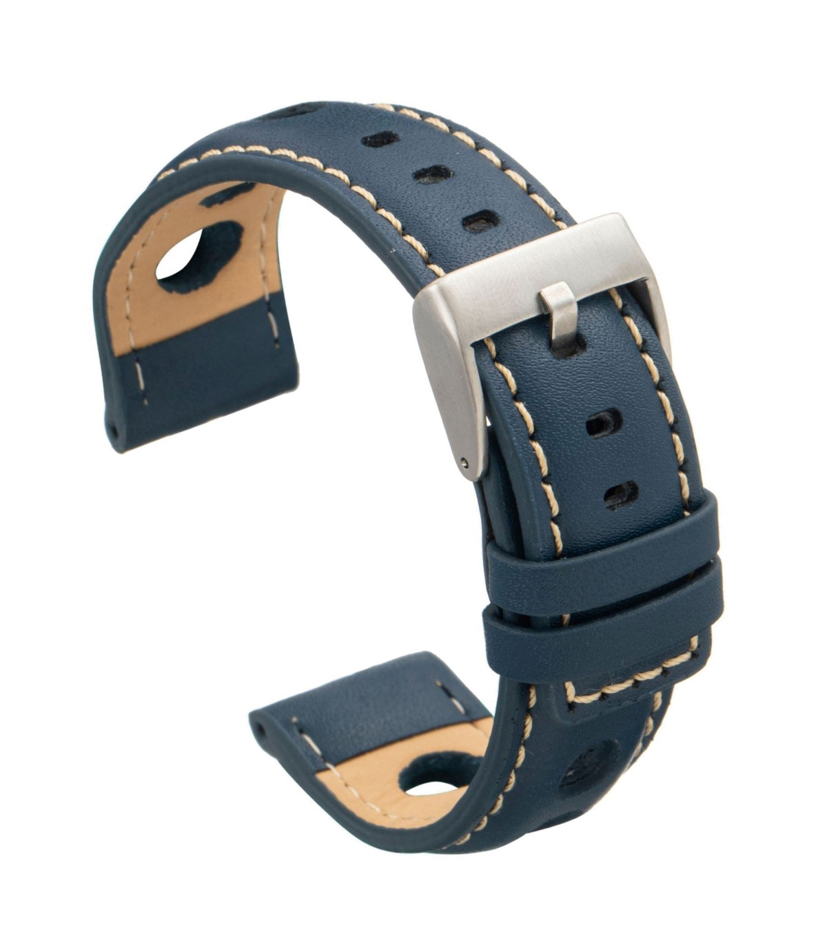 Leather watch strap compatible Garmin Venu2, Venu3, Forerunner 255