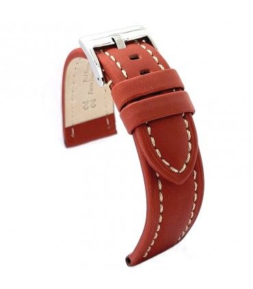 Leather watch strap compatible TicWatch Pro, Pro 3, Pro Ultra