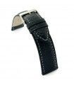Leather watch strap compatible Samsung Gear S3 Frontier, S3 Classic. Model P206/22mm