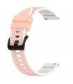 Correa de silicona bicolor para smartwatches. Diloy Ref:SBR44