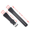 Casio watch strap Compatible F-91 F91W F-105 F-94 18mm Ref 283P4