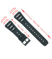 Kompatibles Casio Uhrenarmband CA-53W Ref 259F1 - 71604130