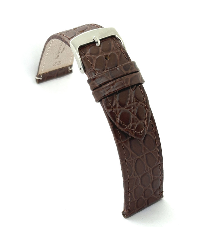 Correas de reloj de piel grabado cocodrilo 12mm 14mm 16mm 18mm 20mm 22mm. Diloy Ref. P209 o 209