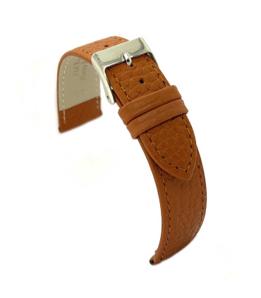 Cinturino piatto pelle bisonte – Diloy P178