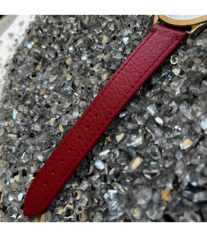 Correa de reloj de cuero. Piel grabado bisonte 12mm 14mm 16mm 18mm 20mm 22mm Ref. P178