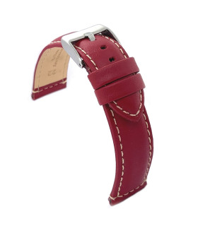 Leather watch strap compatible Garmin Venu, Vivoactive, Vivomove, Forerunner 55, Forerunner 245 (music). Model P354/20mm