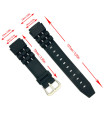 Watch band Compatible Casio W-87H, W-88H, W-727, W-731 Ref W731A