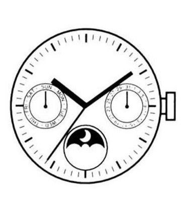 Watch Movement Ref SEIKO VX3H