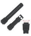 Uhrenarmband Diloy Kompatibel Compatible mit Casio G-5600, GLX-5600, GW-M5600, GLS-5600, GW-5000 Ref 194P3