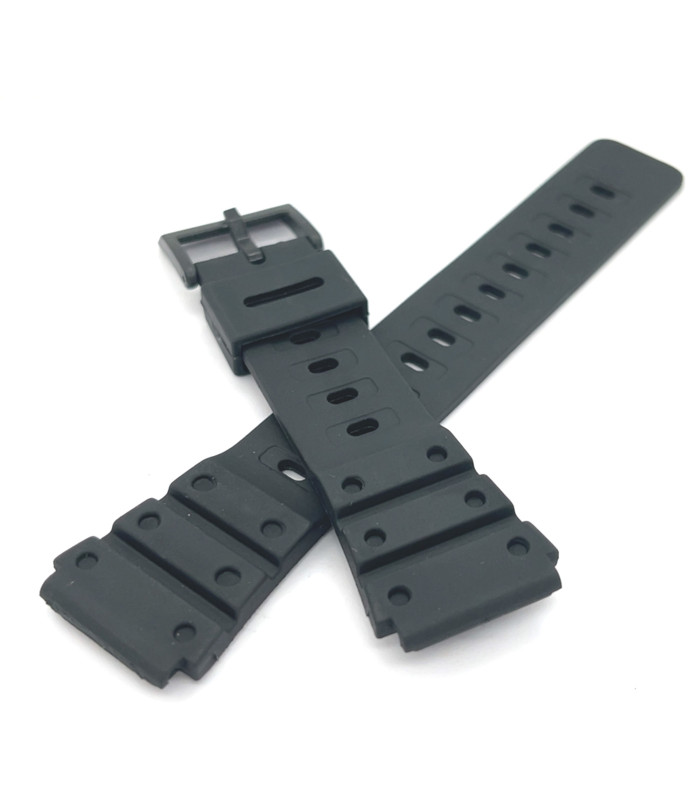 Bracelet de marque Diloy Compatible avec montre Casio G-shock DBW320, MD501, TGW100, WL10 Réf 127F1 20mm