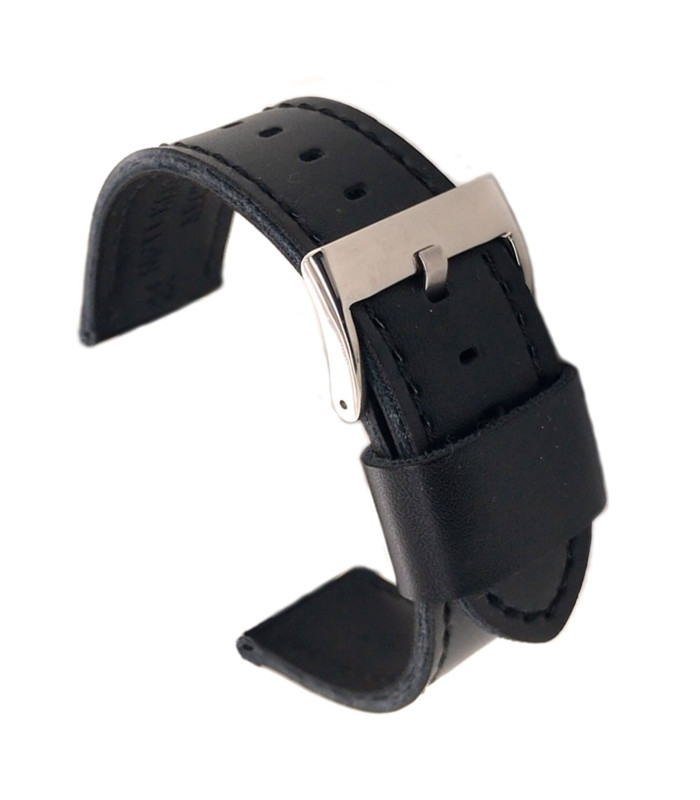 Uhrenarmband vegane Mikrofaser 18mm 20mm 22mm 24mm