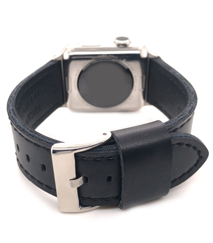 Bracelet montre microfibre végane 18mm 20mm 22mm 24mm