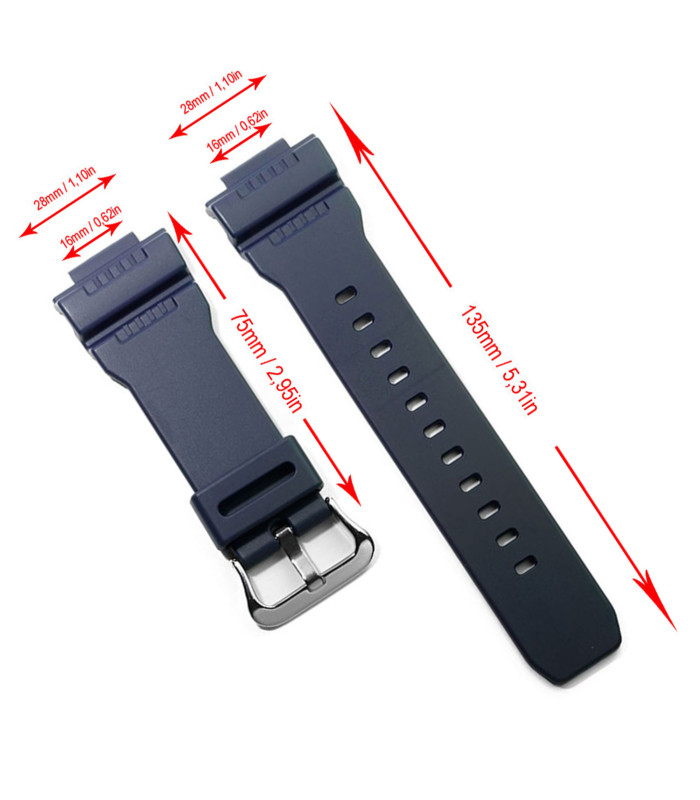 Correa reloj Compatible con Casio G-7900 Ref W1332 - 10330771