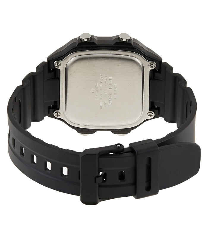 Pulseira de relógio compatível com Casio AE1200W AE-1300 AE-1200 F-108 W-216H AE-1000W SGW-300H AQ-S800W W-800H (18mm)