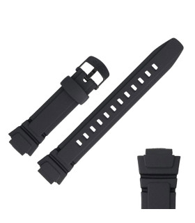 Watch Strap compatible with Casio W-213 AQ-180W 14mm Ref CR0AQ180 - watch band 10212268