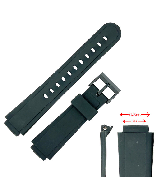 Uhrenarmband Diloy Kompatibel mit Casio AW-30, AW-33, AW-34, AW-35, AW-43, AW-51 Ref 280P4