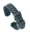 Cinturino orologio nero in gomma resina Compatibile con Casio AW-30, AW-33, AW-34, AW-35, AW-43, AW-51 Ref 280P4