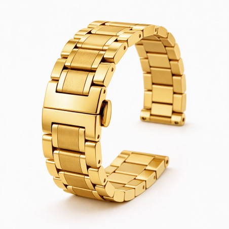 Bracelet montre acier Ref SOLID01
