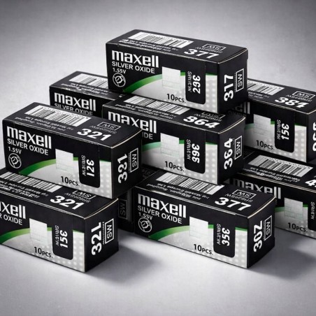 Pilhas botão para relógio Maxell