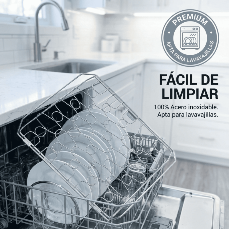 Diloy Home Flexible Fischgrill aus Edelstahl 45 × 26 cm