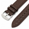 Correa reloj cuero diseño cocodrilo redondo Diloy P209