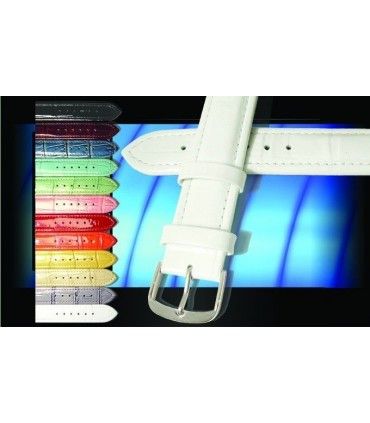 Correa de piel para reloj, Diloy P262
