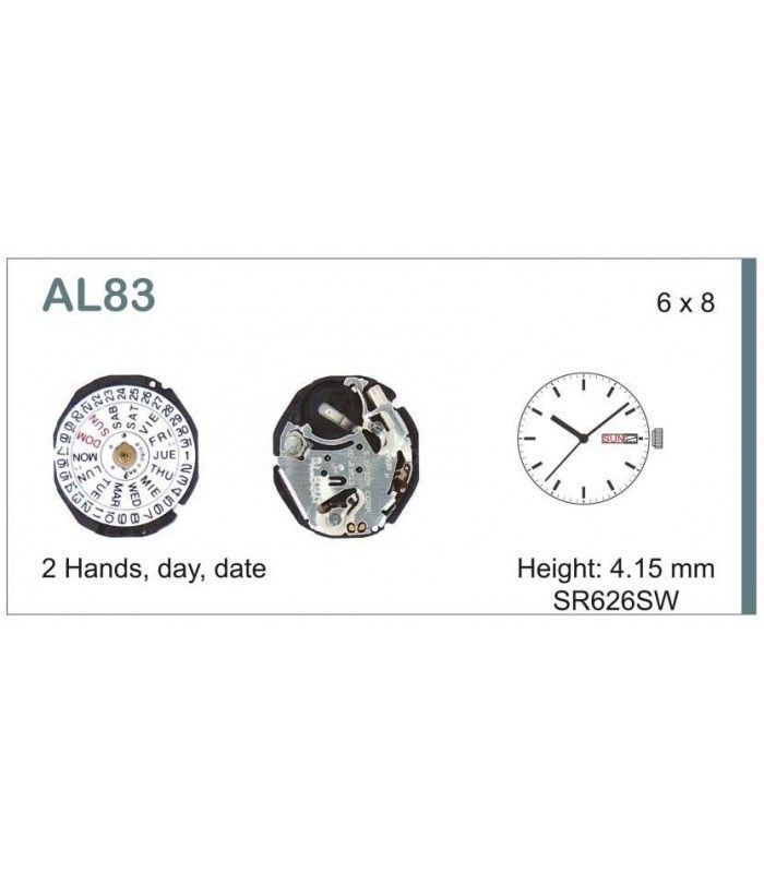 Máquina o movimiento para reloj HATTORI AL83