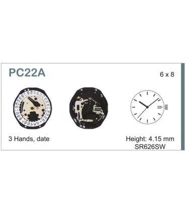 Mechanizm zegarka PC22