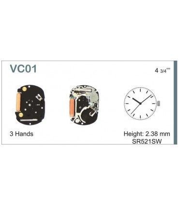 vements de montre, HATTORI VC01