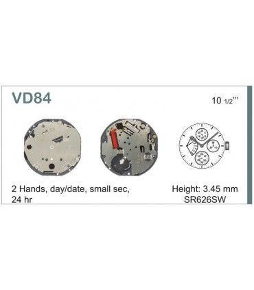 Movement for watches, HATTORI VD84