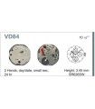 Movement for watches, HATTORI VD84