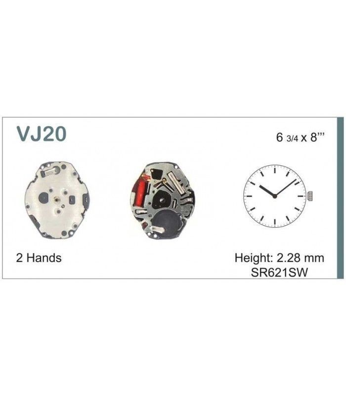 Máquina o movimiento para reloj HATTORI VJ20