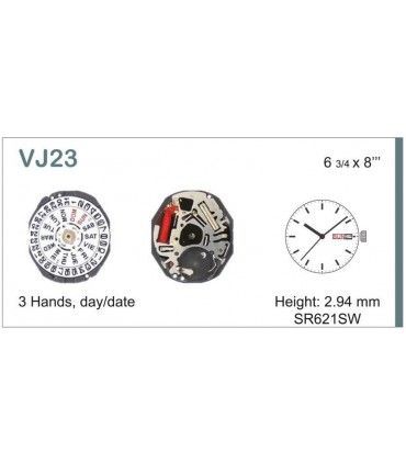 Máquinas ou movimentos para relógio, HATTORI VJ23