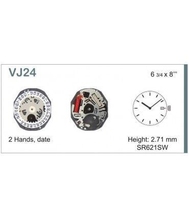 Máquinas ou movimentos para relógio, HATTORI VJ24