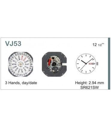 Movement for watches, HATTORI VJ53