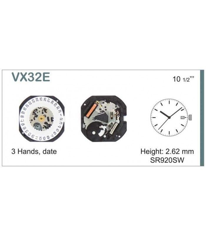 vements de montre, HATTORI VX32