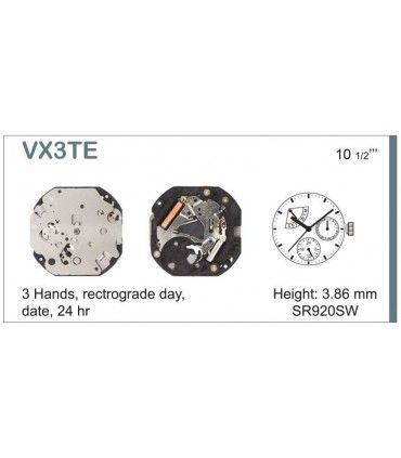 vements de montre, HATTORI VX3T