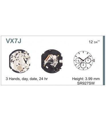 vements de montre, HATTORI VX7J