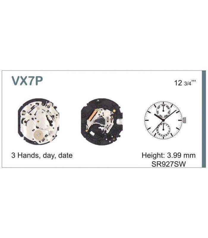 vements de montre, HATTORI VX7P