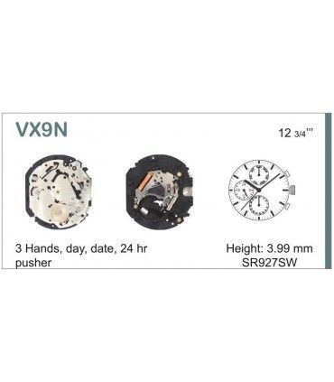 Movement for watches, HATTORI VX9N